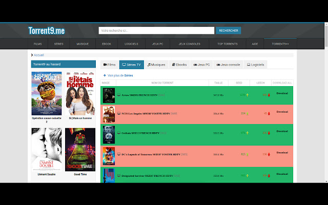 Torrent9++  from Chrome web store to be run with OffiDocs Chromium online
