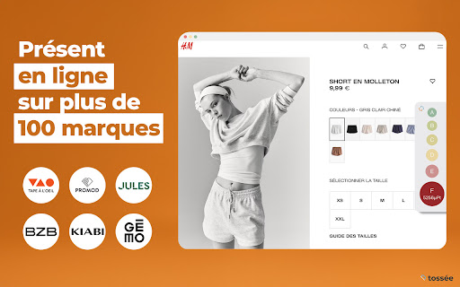 Tossée  from Chrome web store to be run with OffiDocs Chromium online