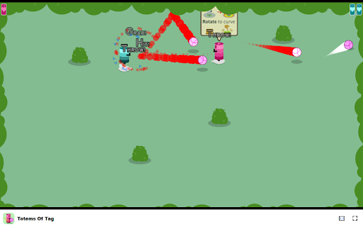Totems Of Tag Game Experience the thrill of real time dodgeball!  from Chrome web store to be run with OffiDocs Chromium online