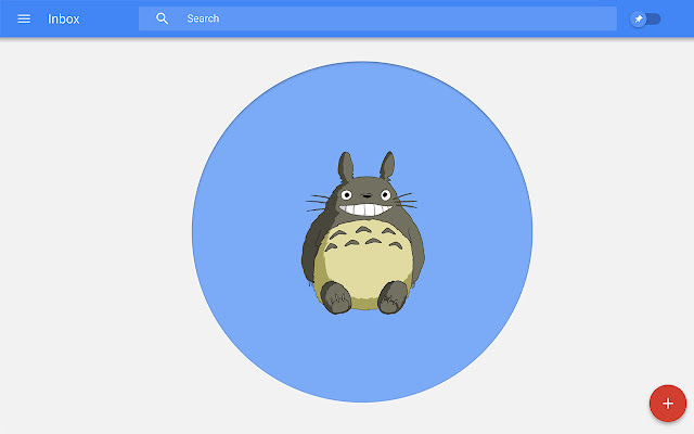 Totoro Zero Inbox for Google Inbox  from Chrome web store to be run with OffiDocs Chromium online