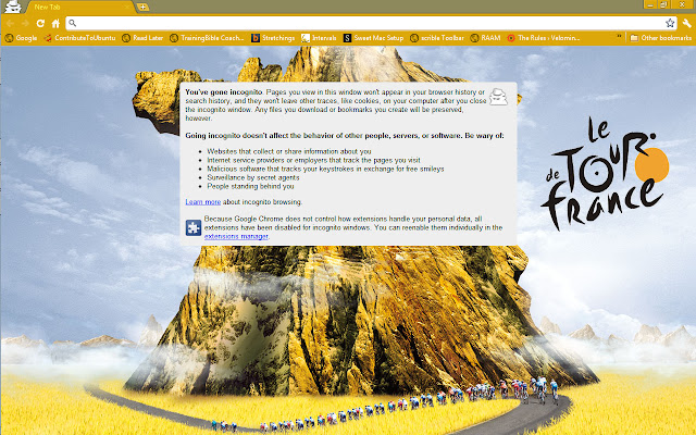 Tour De France Theme  from Chrome web store to be run with OffiDocs Chromium online