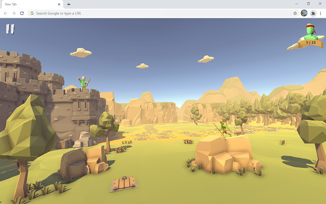 Tower Archery Kingdom Game  from Chrome web store to be run with OffiDocs Chromium online