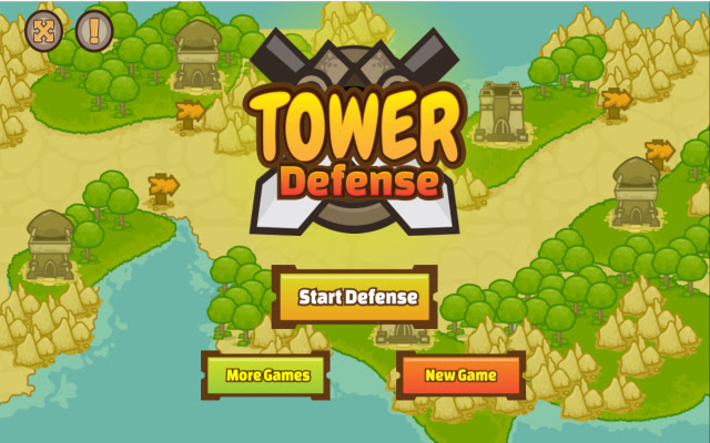 Tower Defense Game  from Chrome web store to be run with OffiDocs Chromium online