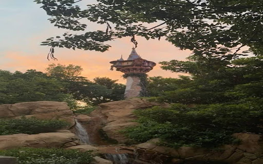 tower wallpaper in the middle of the green forest  from Chrome web store to be run with OffiDocs Chromium online
