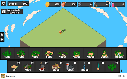 Towntopia Game Build your own thriving society from the ground up!  from Chrome web store to be run with OffiDocs Chromium online