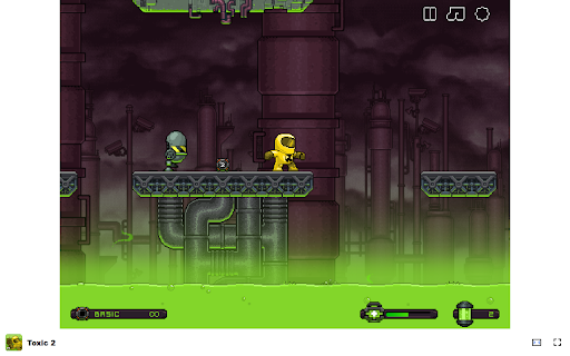 Toxic 2 Game Can you reach the end of each challenging level?  from Chrome web store to be run with OffiDocs Chromium online