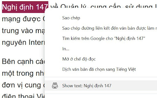 Toxic Checking Extension  from Chrome web store to be run with OffiDocs Chromium online