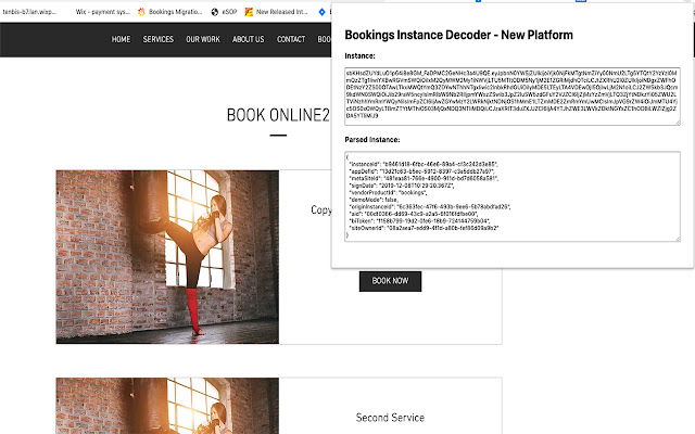 TPAInstanceExtractor  from Chrome web store to be run with OffiDocs Chromium online