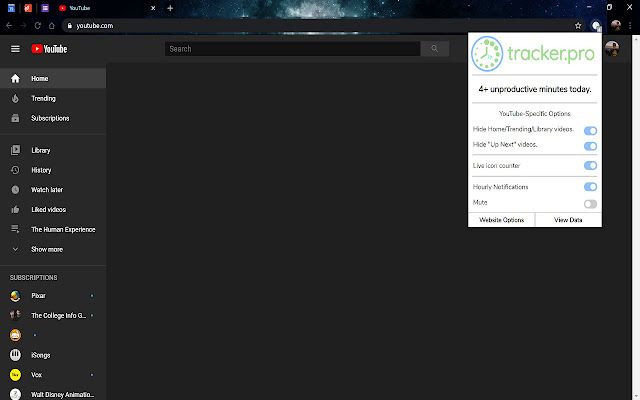 tracker.pro  from Chrome web store to be run with OffiDocs Chromium online
