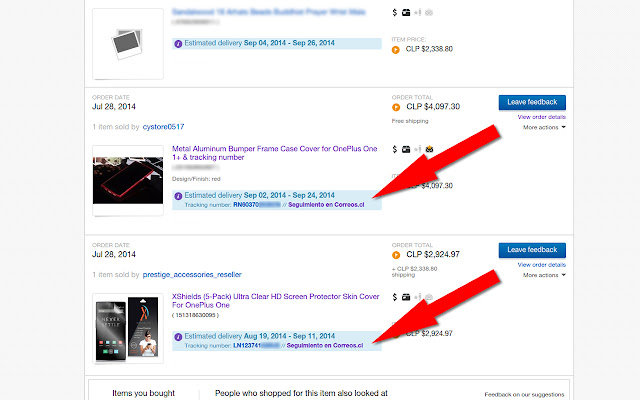 Tracking fácil  from Chrome web store to be run with OffiDocs Chromium online
