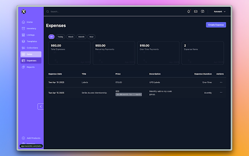 TrackNList  from Chrome web store to be run with OffiDocs Chromium online