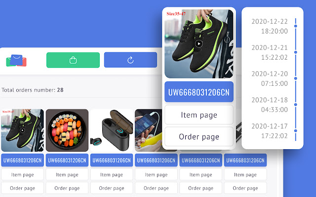 Track order aliexpress  from Chrome web store to be run with OffiDocs Chromium online
