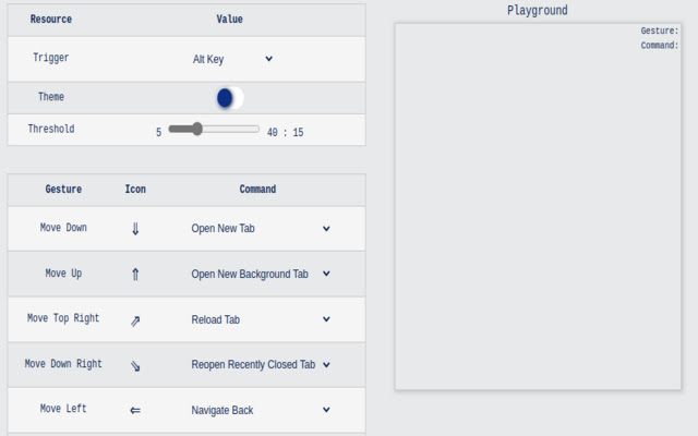 Trackpad Gestures from Chrome web store to be run with OffiDocs Chromium online Trackpad Gestures from Chrome web store to be run with OffiDocs Chromium online