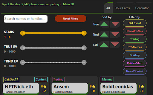 Trader HUD  from Chrome web store to be run with OffiDocs Chromium online