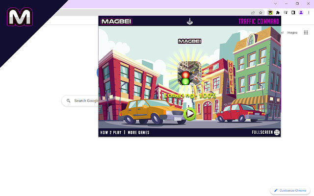 Traffic Command Game Runs Offline  from Chrome web store to be run with OffiDocs Chromium online