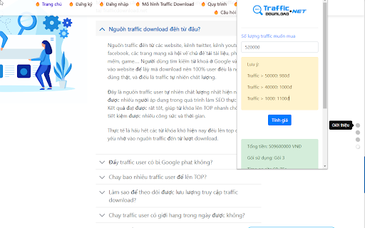 Traffic User Download  from Chrome web store to be run with OffiDocs Chromium online