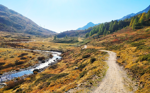Trail through the mountains  from Chrome web store to be run with OffiDocs Chromium online