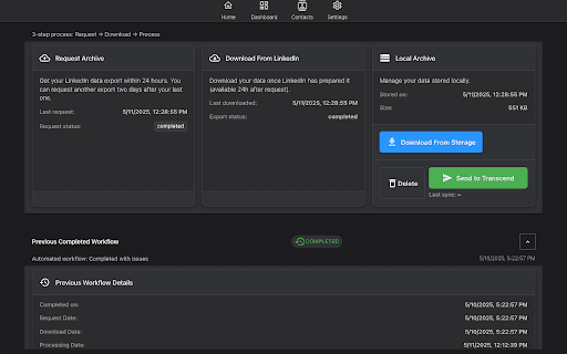 Trancend AI  from Chrome web store to be run with OffiDocs Chromium online