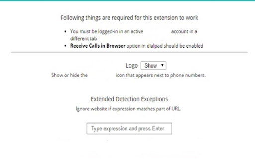 TransCare Click to Call  from Chrome web store to be run with OffiDocs Chromium online