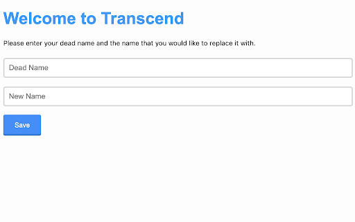 Transcend  from Chrome web store to be run with OffiDocs Chromium online