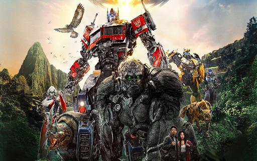Transformers: Rise of the Beasts 2 Theme  from Chrome web store to be run with OffiDocs Chromium online