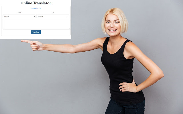 Translate to English  from Chrome web store to be run with OffiDocs Chromium online
