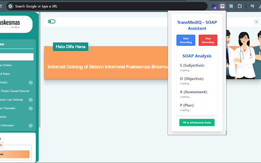 TransMedIQ  from Chrome web store to be run with OffiDocs Chromium online