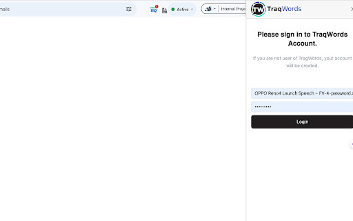Traqwords Word Counter 1.0.1  from Chrome web store to be run with OffiDocs Chromium online