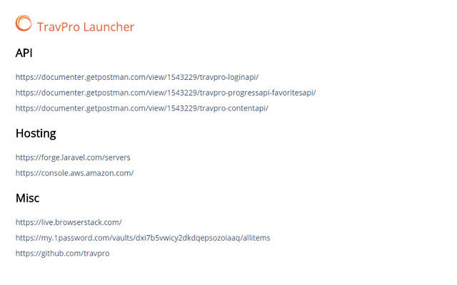 TravPRO Mobile Launcher  from Chrome web store to be run with OffiDocs Chromium online