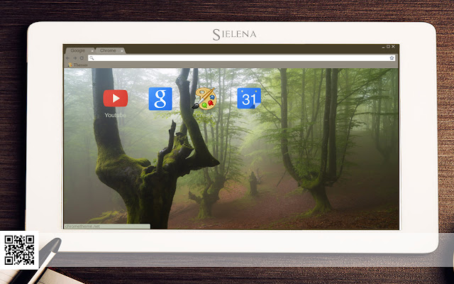 Trees (Sielena theme)  from Chrome web store to be run with OffiDocs Chromium online