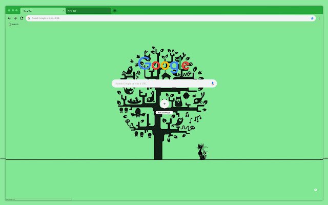 Tree with birds  from Chrome web store to be run with OffiDocs Chromium online