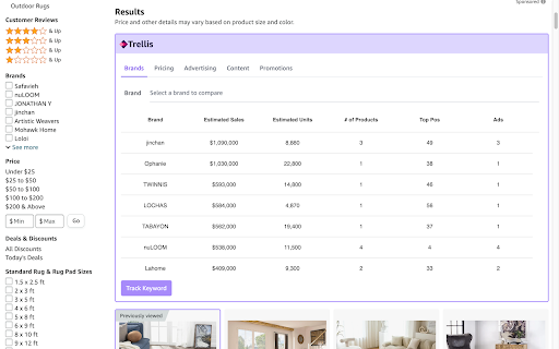 Trellis Seller Extension  from Chrome web store to be run with OffiDocs Chromium online