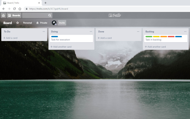 Trello empty lists hidder  from Chrome web store to be run with OffiDocs Chromium online