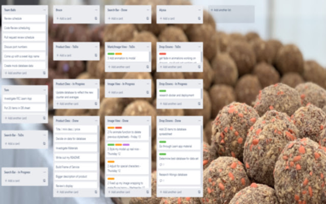Trello Grid  from Chrome web store to be run with OffiDocs Chromium online