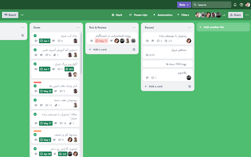 Trello RTL Smart Helper  from Chrome web store to be run with OffiDocs Chromium online