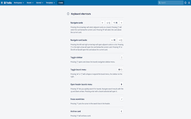 Trello Shortcuts Killer  from Chrome web store to be run with OffiDocs Chromium online