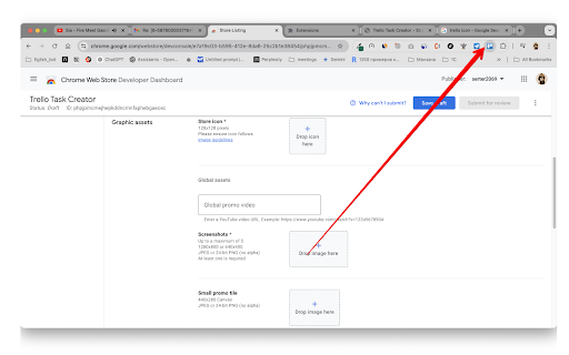 Trello Task Creator  from Chrome web store to be run with OffiDocs Chromium online