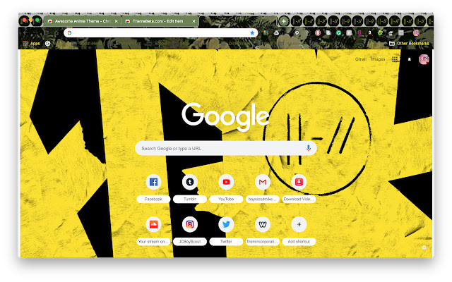 Trench Theme  from Chrome web store to be run with OffiDocs Chromium online