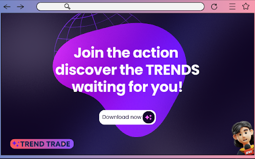 Trendtrade  from Chrome web store to be run with OffiDocs Chromium online