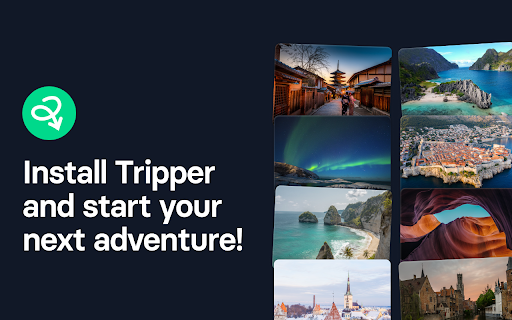 Tripper | Travel inspiration and flight deals  from Chrome web store to be run with OffiDocs Chromium online