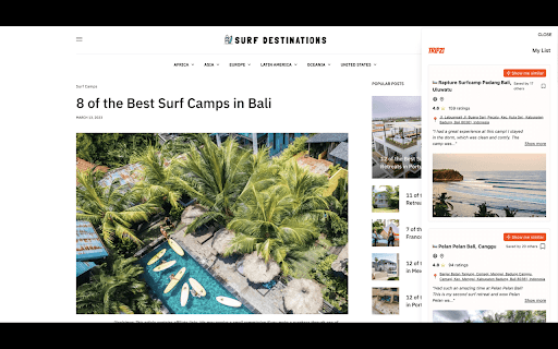 TripZi  from Chrome web store to be run with OffiDocs Chromium online