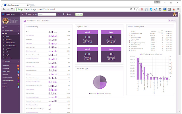 TriSys Apex Recruitment CRM  from Chrome web store to be run with OffiDocs Chromium online