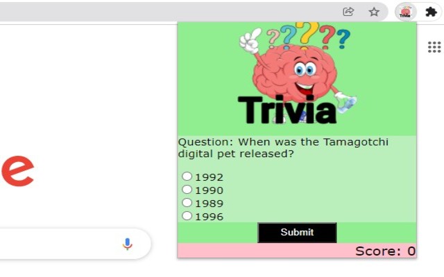 TriviaXYZ  from Chrome web store to be run with OffiDocs Chromium online