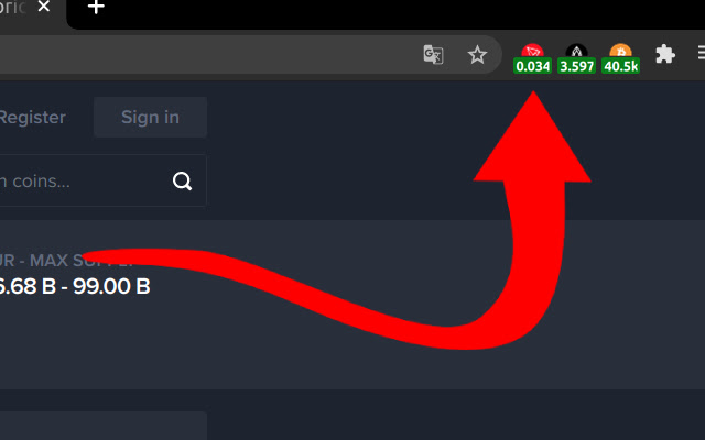 TRON (TRX) | Simple Ticker  from Chrome web store to be run with OffiDocs Chromium online