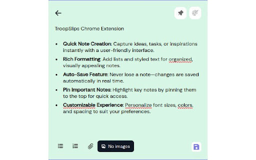 Troop Slips  from Chrome web store to be run with OffiDocs Chromium online