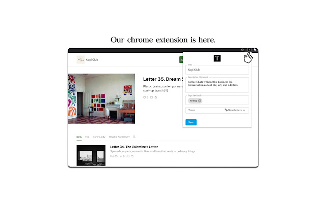 Trove Chrome Extension  from Chrome web store to be run with OffiDocs Chromium online