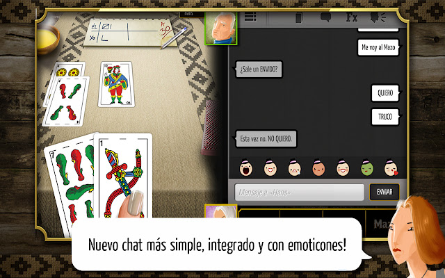 Truco Argentino  from Chrome web store to be run with OffiDocs Chromium online