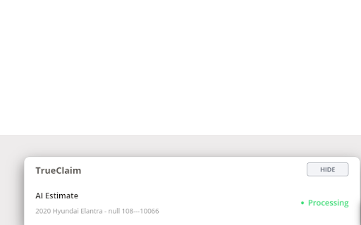 Trueclaim.ai  from Chrome web store to be run with OffiDocs Chromium online