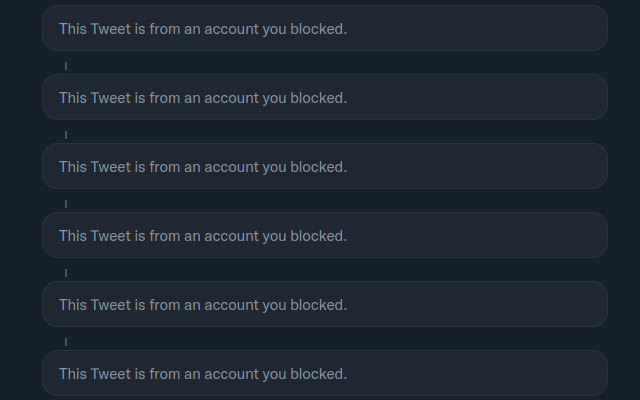 True Twitter Block  from Chrome web store to be run with OffiDocs Chromium online