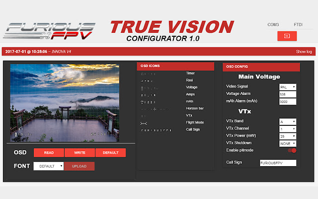 True Vision Software configurator  from Chrome web store to be run with OffiDocs Chromium online